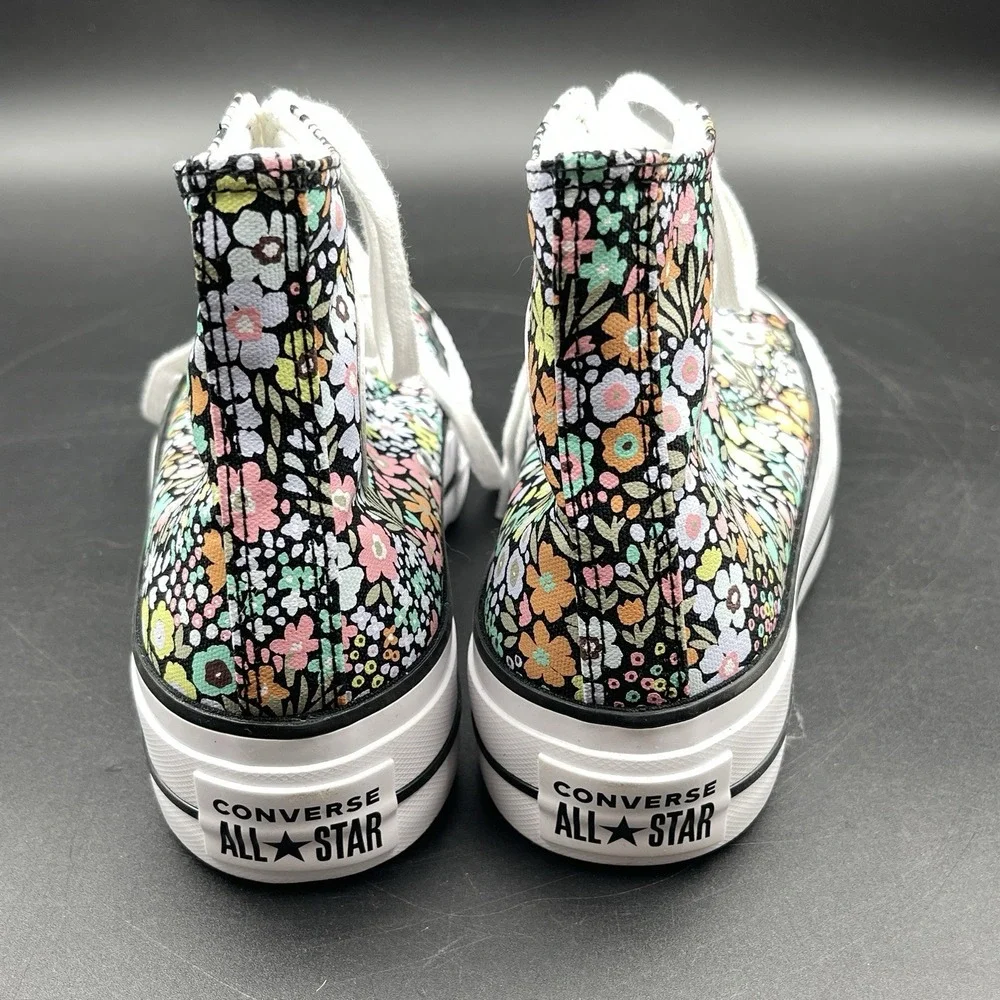 Converse Chuck Taylor All Star Hi Lift Platform Floral Womens 5 A15009C